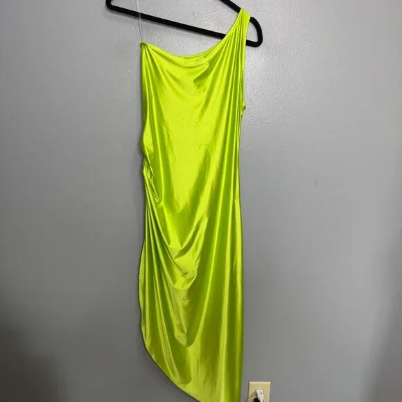 PQ SWIM lime tinsley ring dress size M/L - Picture 9 of 13